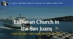 Desktop Screenshot of lutheransanjuans.org